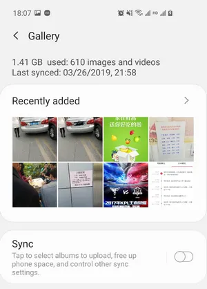 delete photos from samsung cloud