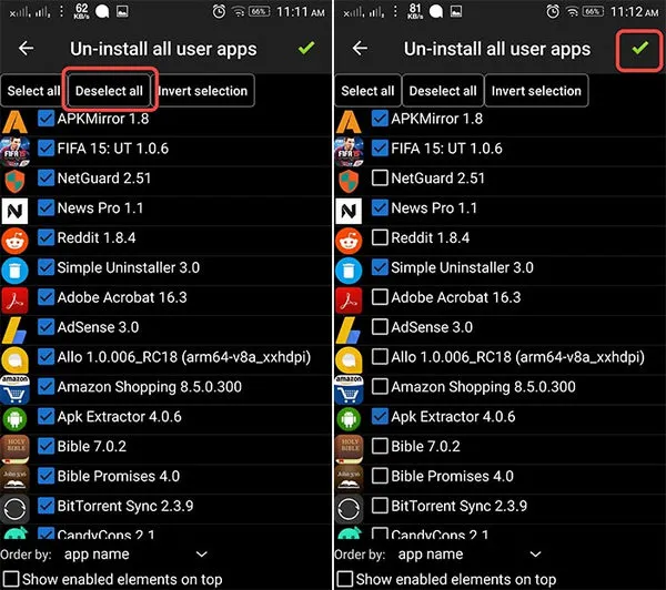 delete system apps on android