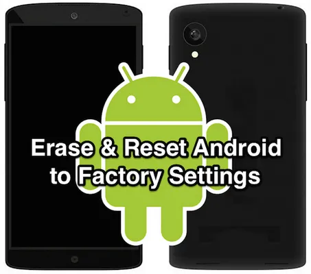 factory reset android phone