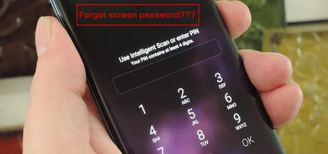 forgot samsung password