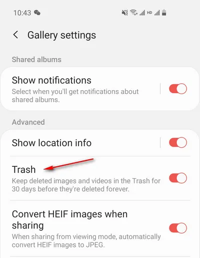 delete video from samsung phone