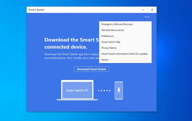 Samsung Smart Switch Emgergency Software Recovery